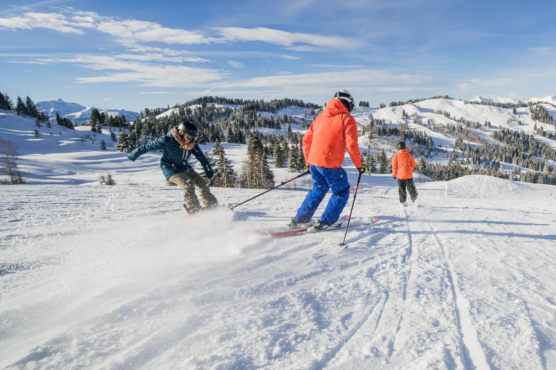 Rock skiing. Cross Country Skiing.