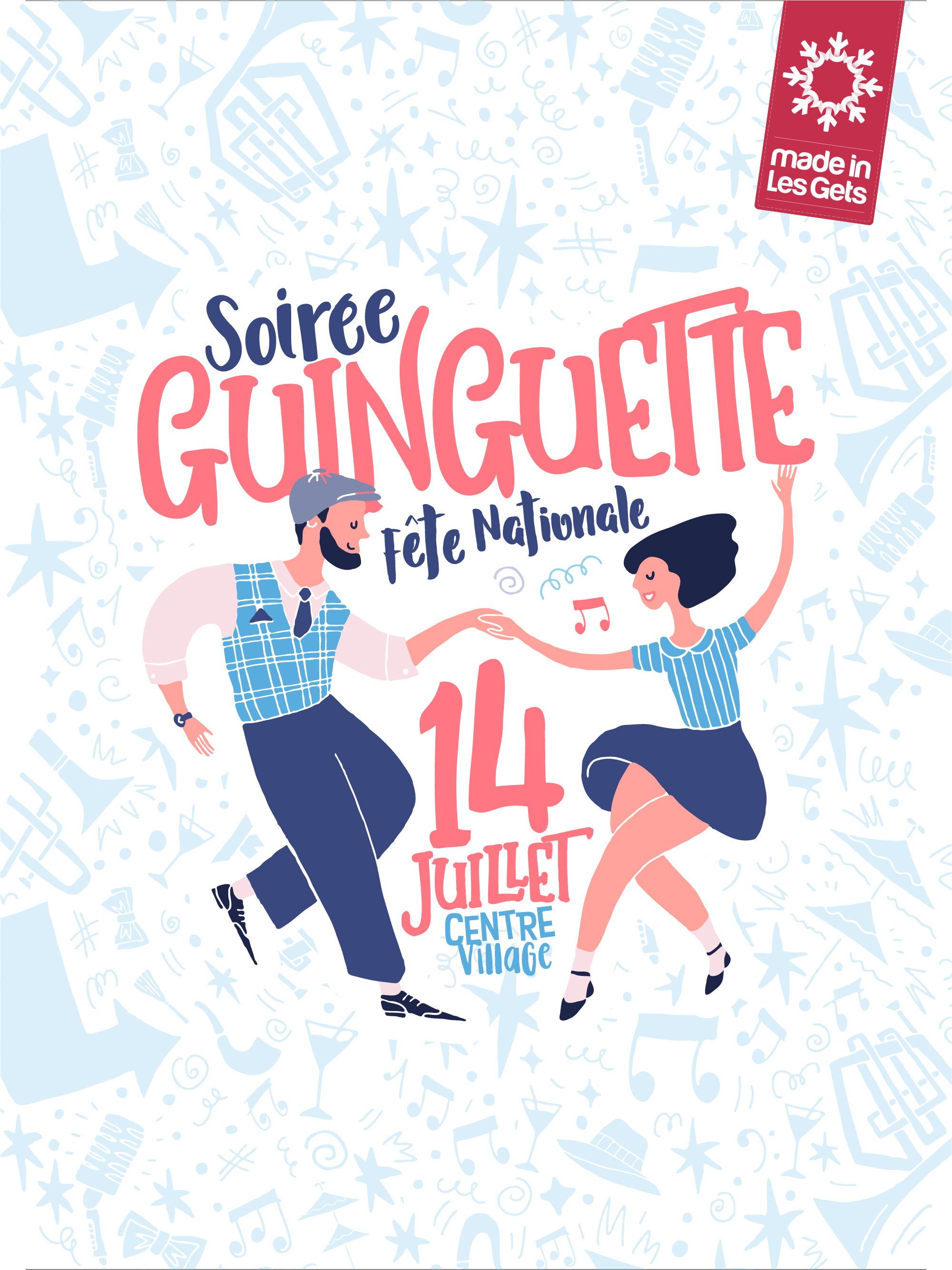 National Day 'Guinguette' party - Summer events - Les Gets