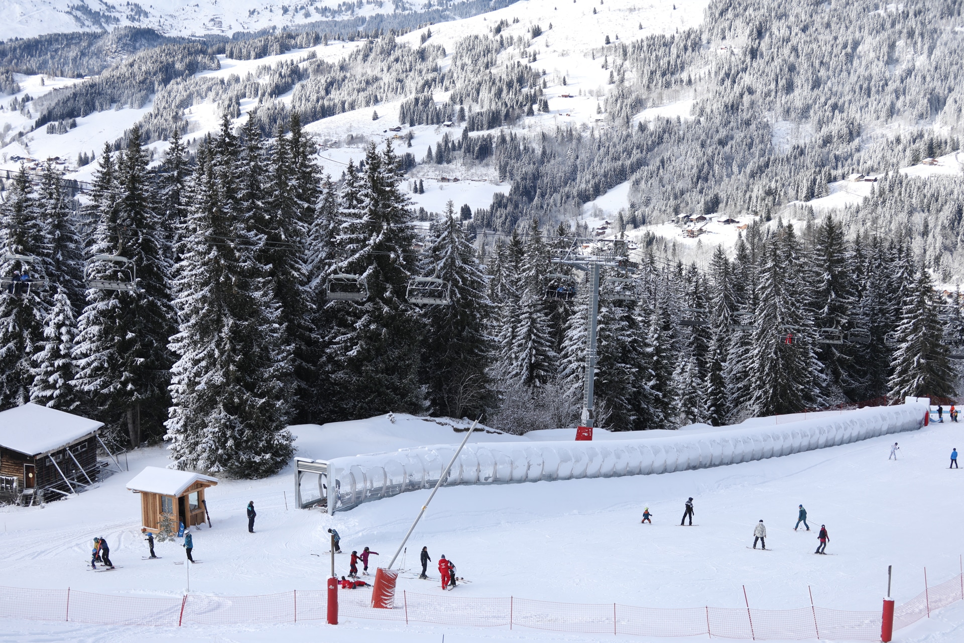 Espace des Mappys, zone de ski pour les débutants