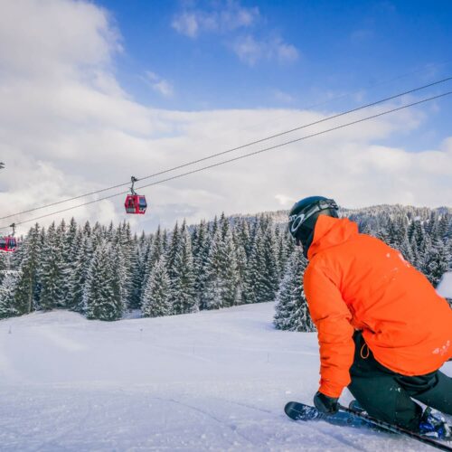 Ski sur le domaine Les Gets-Morzine
