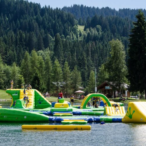 Wibit les gets lac des ecoles
