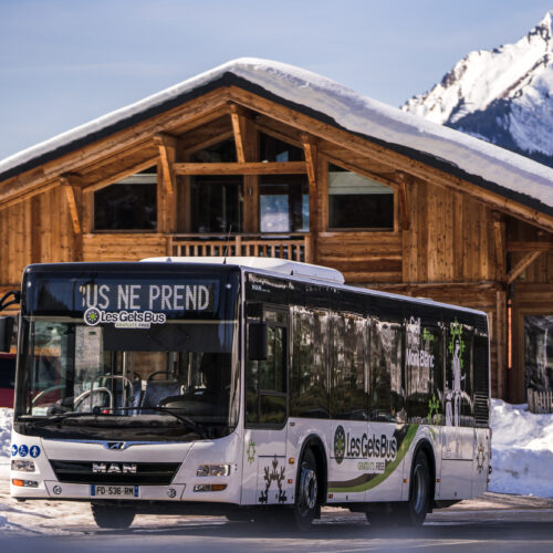 Bus gratuit des Gets en hiver