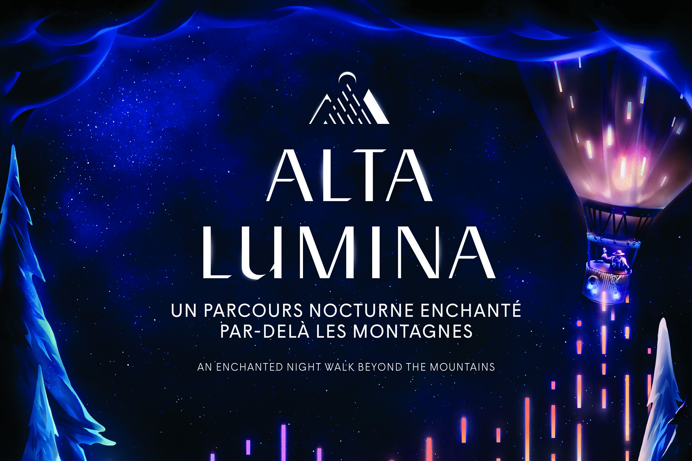 Affiche 2020 Alta Lumina Parcours Nocturne