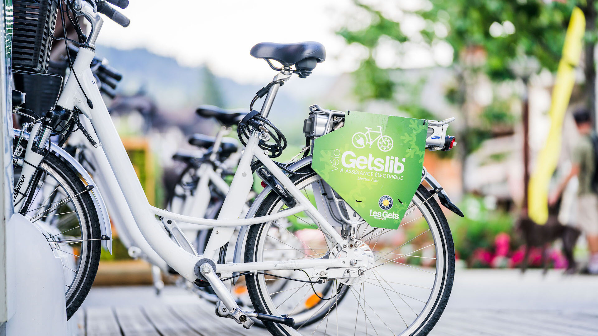 Gets'Libs vélos électriques stationnés