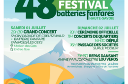 48ème Festival des Batteries Fanfares de Hautes-Savoie