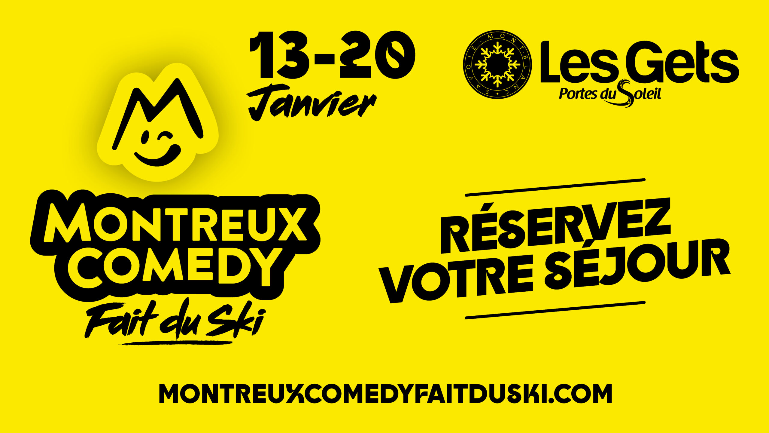 Montreux Comedy fait du Ski