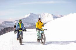 Découvrez le VTT sur neige aux Gets 