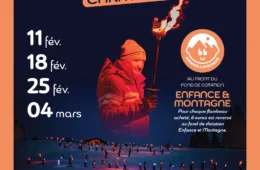 De berg af voor het goede doel